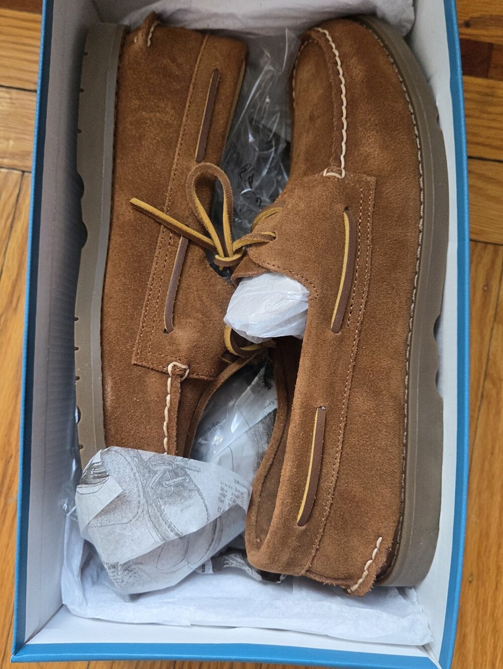 New Sperry Top-Sider Authentic Original™ 2-Eye Ripple Lug Boat Shoe Men's 10 - Picture 3 of 9